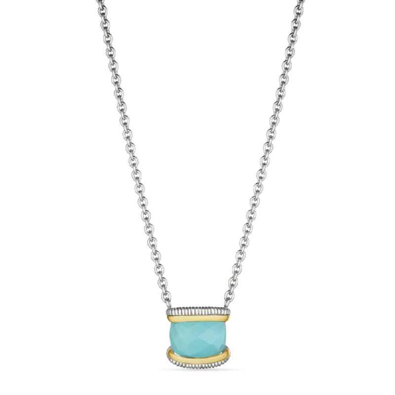 Thin bead necklaces-Judith Ripka Eternity Necklace with Stones