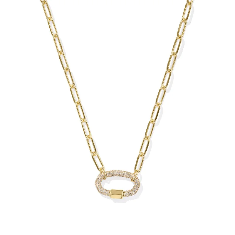 Pure crystal necklaces-Kendra Scott Emery Link and Chain Necklace