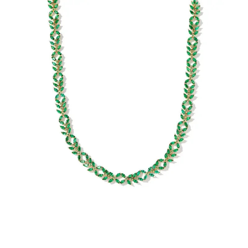 Polished bead necklaces-Kendra Scott Rosalie Tennis Necklace