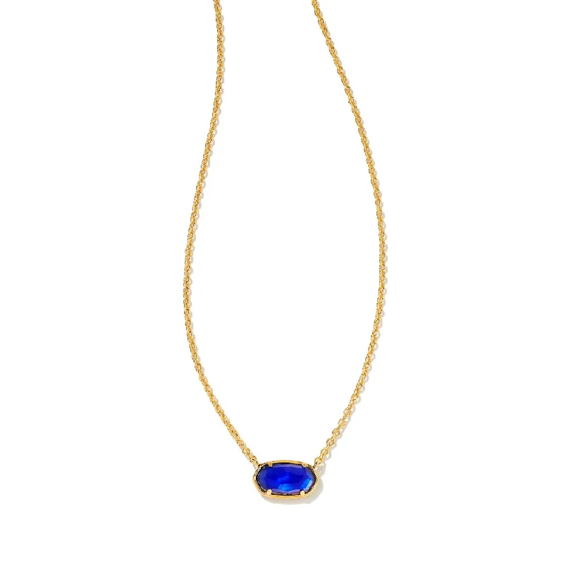 Curved pendant necklaces-Kendra Scott Grayson Gold Short Pendant Necklace - Colors