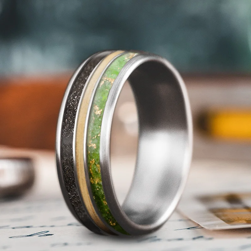 Tri-tone rings-Custom Design - 3-Inlay Narrow Center f0G5Gwb1145SzE-oOa_4mRWy