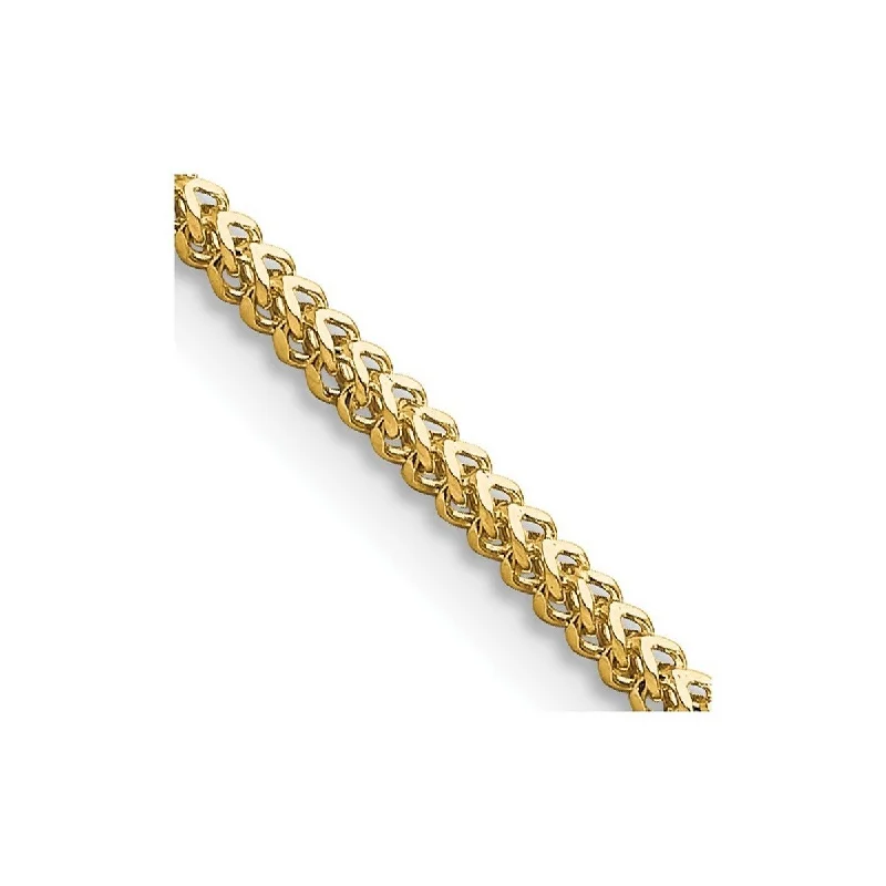 Heavy stone bangles-Curata 14k 1.4mm Franco Chain Bracelet