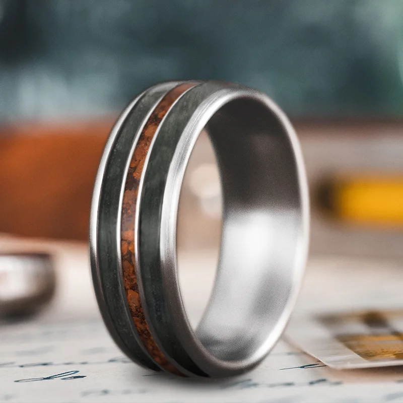 Pinch band rings-Custom Design - 3-Inlay Narrow Center cMzgI-6ULMaJl845C1wKXVPN