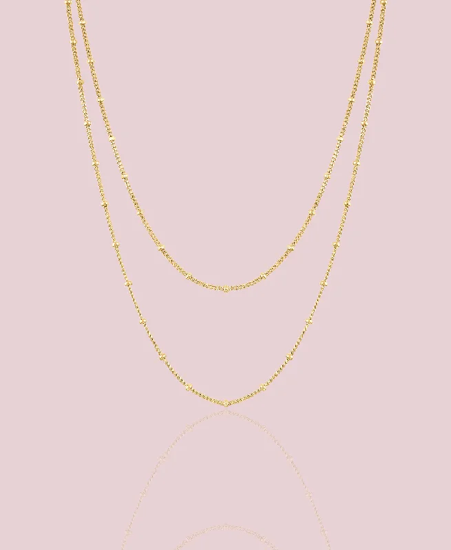 Silk tassel necklaces-THE EMINA NECKLACE