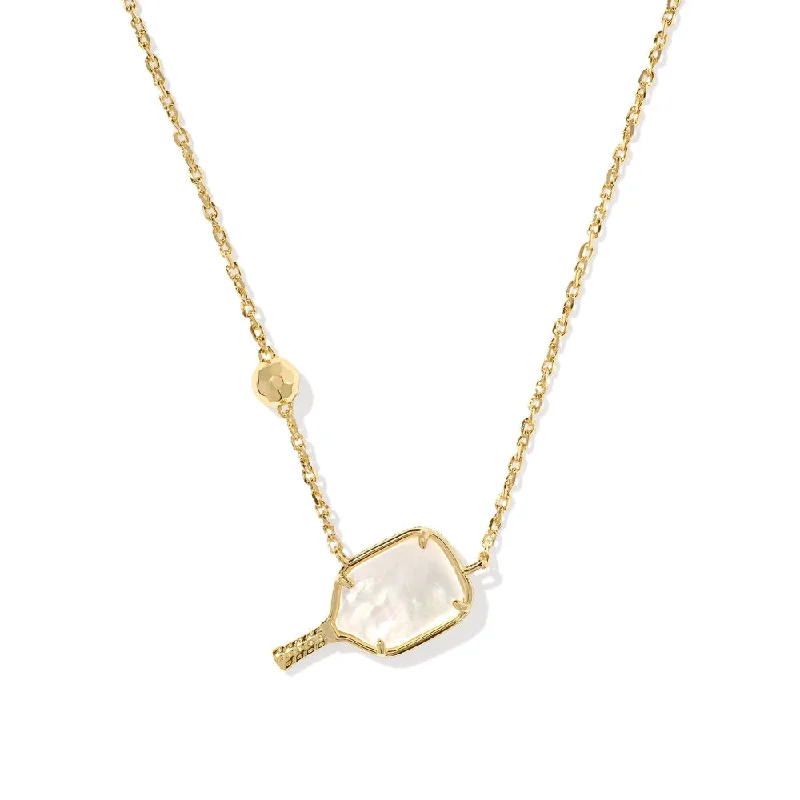 Vivid stone necklaces-Kendra Scott Pickleball Short Pendant Necklace