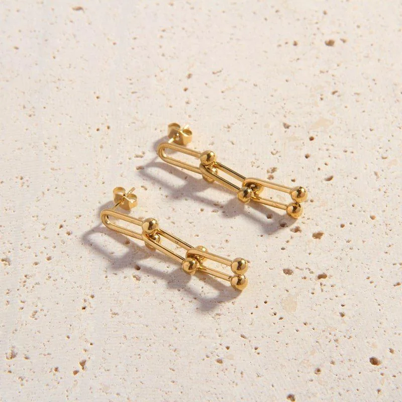 Light drop earrings-Joana Earrings