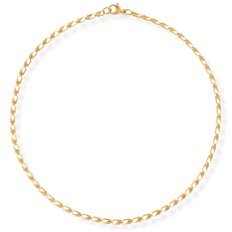 Playful bead necklaces-Emery Dainty Choker Chain Necklace