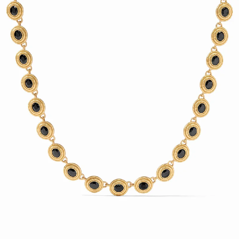 Freshwater pearl necklaces-Julie Vos Tudor Tennis Necklace