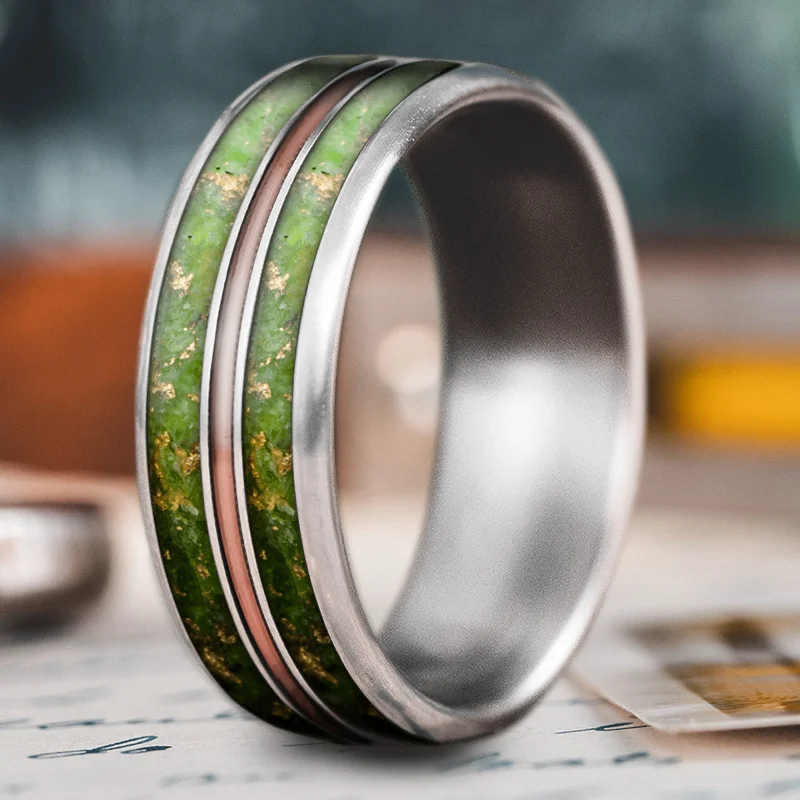 Astro theme rings-Custom Design - 3-Inlay Metal Center _rgpUR-Ou5ESEbTqA_zFVmPk