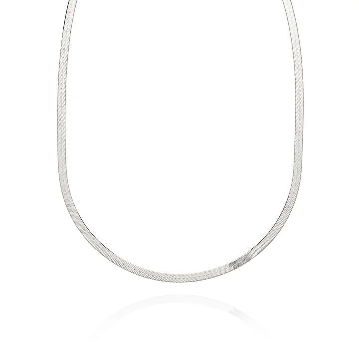 Tie-style necklaces-Anna Beck Herringbone Chain Necklace